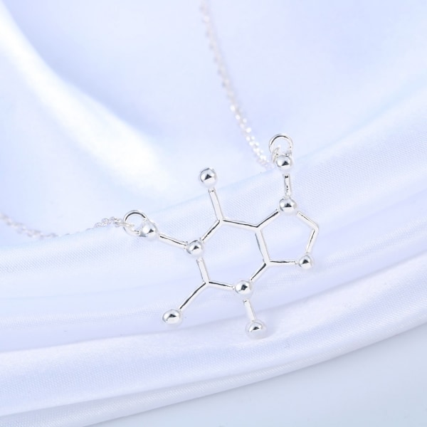 Halsband - KOFFEIN - Molekyl - Kemi