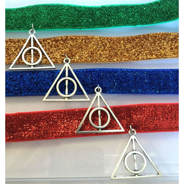 Choker Dödsrelikerna Blå/Ravenclaw Hogwarts Harry Potter