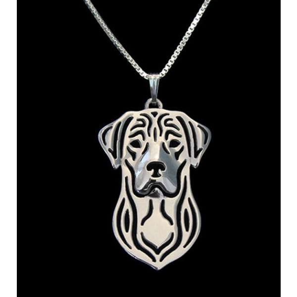Halsband Labrador Golden Retriver Hund Djurälskare Dog Hundras Silver