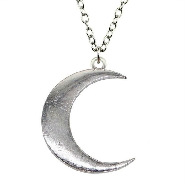 Halskæde Moon Crescent Moon Wicca Pagan 2 længder 60cm