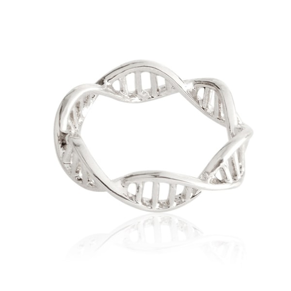 Ring - DNA - Silver Silver