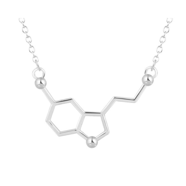 Halsband Molekyl Serotonin Molecule Kemi Silve 32e5 | Fyndiq
