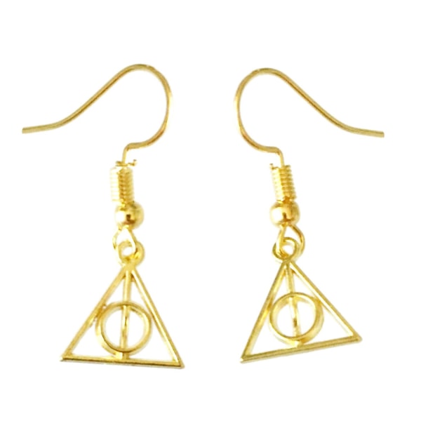 Earrings - Harry Potter - Deathly Hallows - Gold Gold