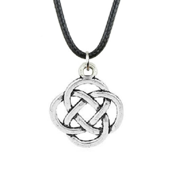 Halsband Knut Keltisk Knut Knot Symbol Religion Silver