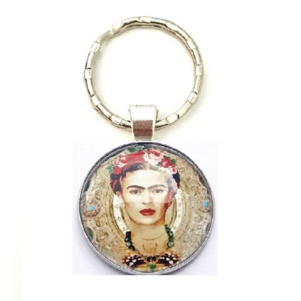 Nøkkelring - Frida Kahlo - Kvinnesymbol Multicolor