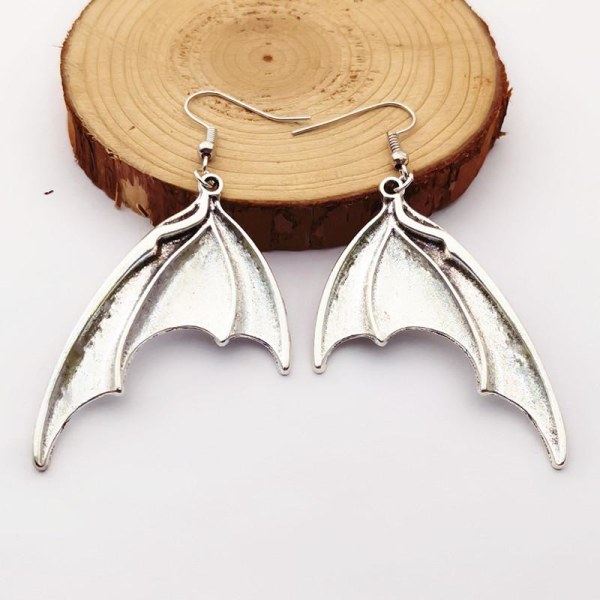 Øreringe - Vinge - Bat Silver