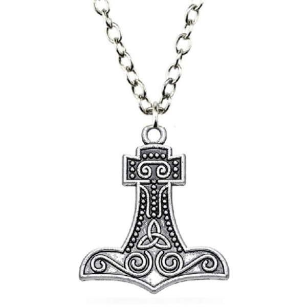 Necklace - Hammer of Thor - Mjölner - Norse - Chain Silver