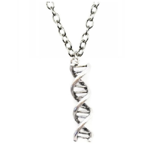 Halsband DNA Spiral Molekyl Kemi - Kedja 2 längder 60/DNA