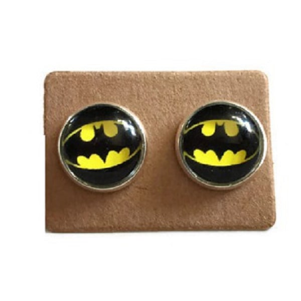 Øreringe Batman Læder patch Pin øreringe