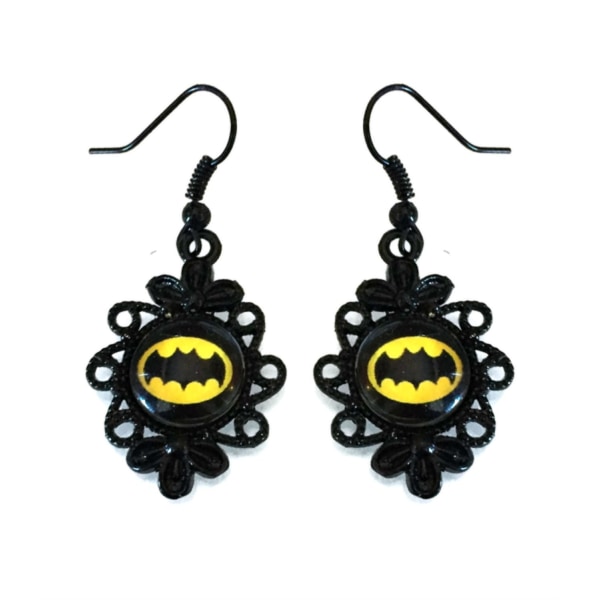 Earrings - Batman - Marvel - Black Multicolor