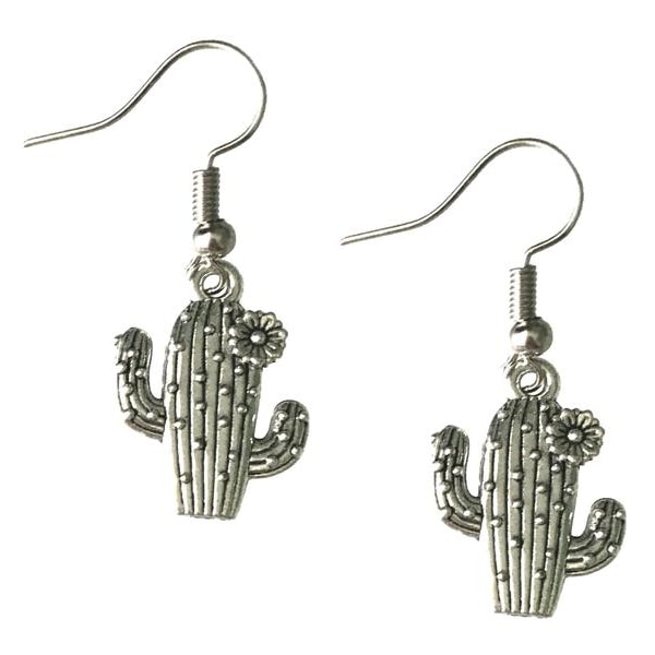 Earrings - Cactus