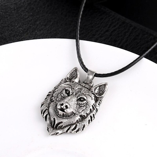 Necklace - Wolf - Fenris - Norse Silver