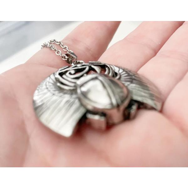 Halsband Horus Eye Of Ra Egyptisk Skyddsamulett Skarabé Udjat