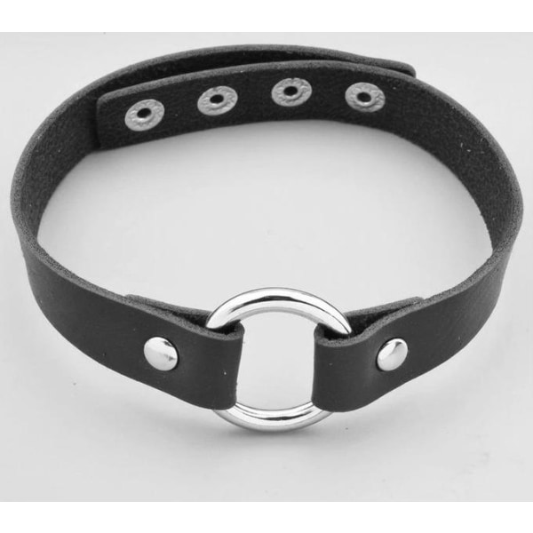 Choker - O-ring - Black - Small Black