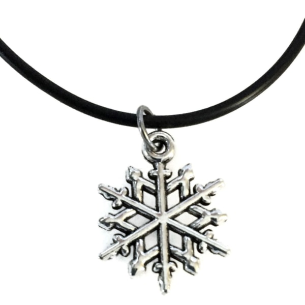 Halsband Snöflinga Vinter Snowflake Stjärna Rem