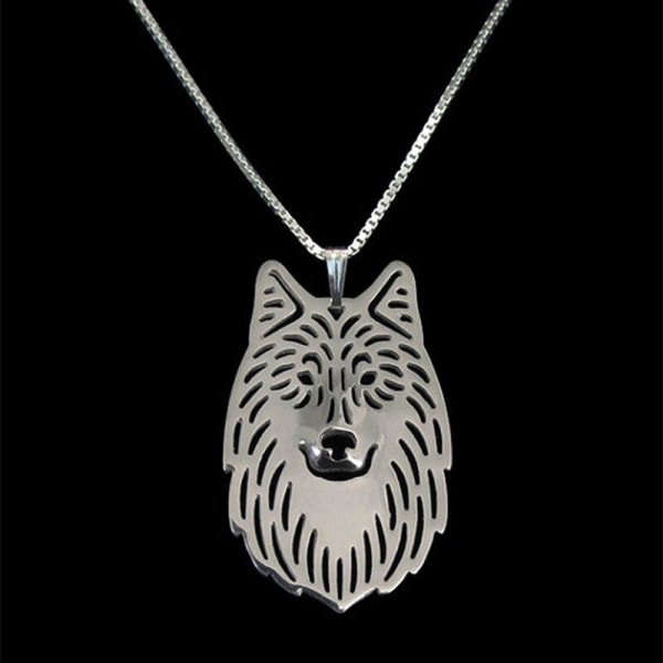 Halskæde - Wolf Silver