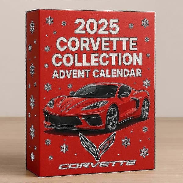 2025 Corvette Bilsamling Julekalender for Samlere