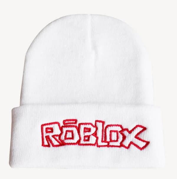 Roblox Hue Bobble Hat, Hat til Børn Sort Sort