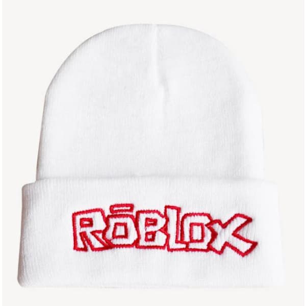 Roblox-pipo tupsulla, hattu lapsille, musta musta musta