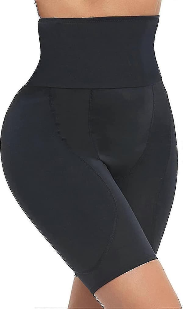 Höftkuddar för kvinnor Shapewear Höftförstärkare Formande Underkläder Vadderade Rumpkuddar Höftgropskuddar - Perfekt Black Small