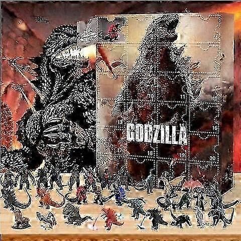 2025 Julekalender Godzilla Julekalender Blind Box Legetøj