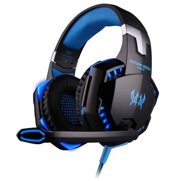 VersionTech EACH G2000 Gaming Headset, Blå