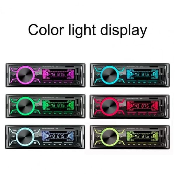 Bilradio - Multifunksjonell - 12V - Bluetooth - Dobbel USB - Hurtiglading