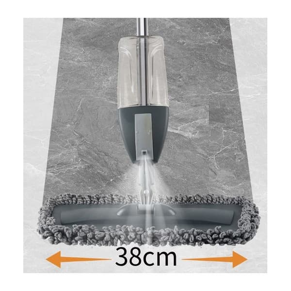 Mopping with reservoir - Thick microfiber mop - Suitable for home and kitchen