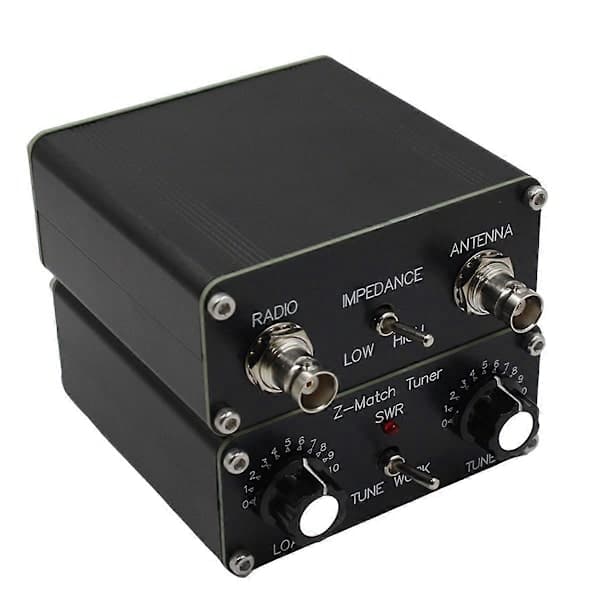 QRP Z-Match Manuell Antennejusterer 5W Justerer 3-28 MHz Antennejusterer HAM