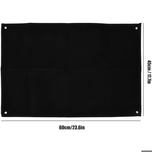 Taktisk patch display board, militær patch samling holder board, lille foldbar vægmonteret skilt til