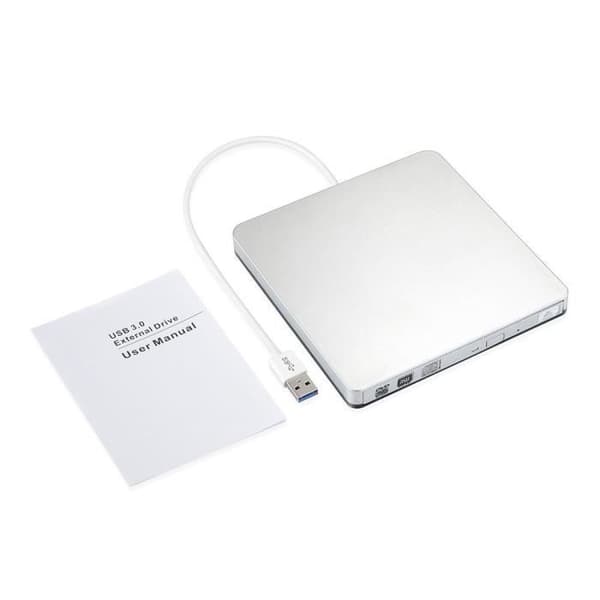 DVD-brenner - X-Century - CD/DVD-RW-stasjon - USB - Kompatibel med MacBook og PC - Svart