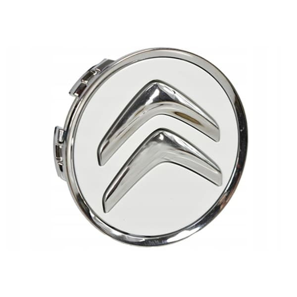 4-pakning - Citroën Senterkopper / Navkapsler - B 90 60mm 60mm - Silver