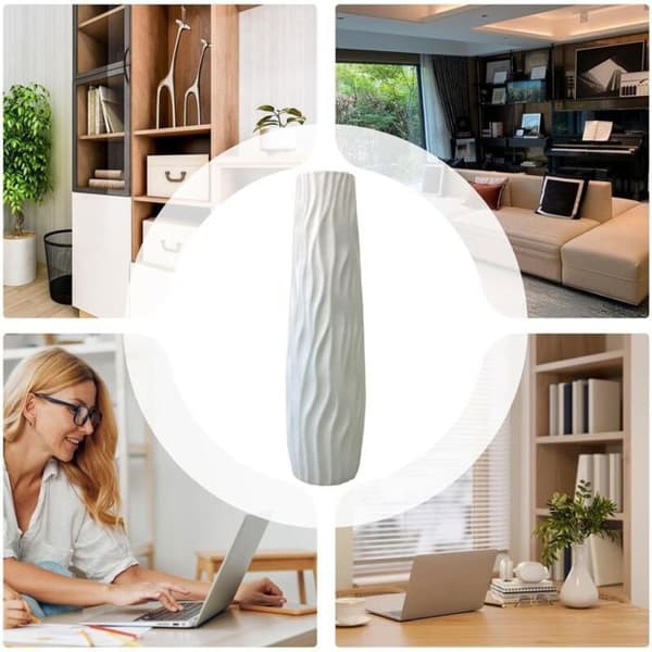 Stor dekorativ golvvas 58 cm - stor dekoration