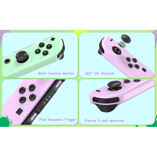 Langaton ohjain Nintendo Switchille