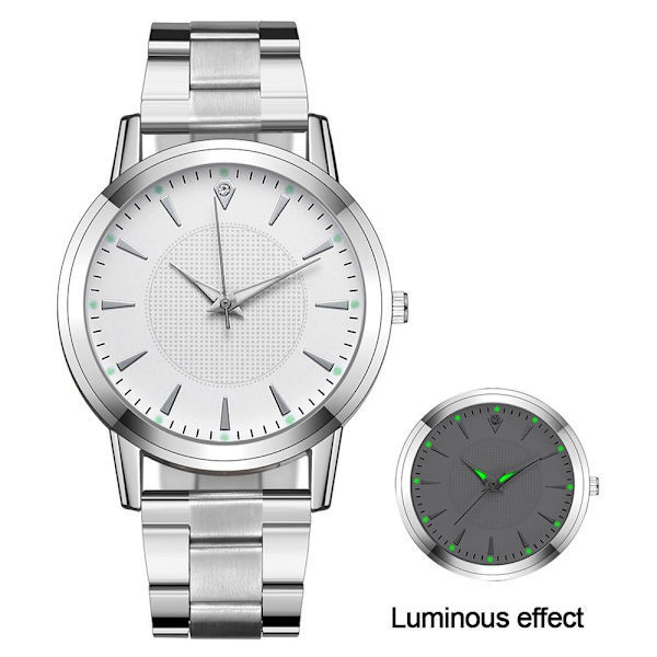 Dame Quartz Armbåndsur white men