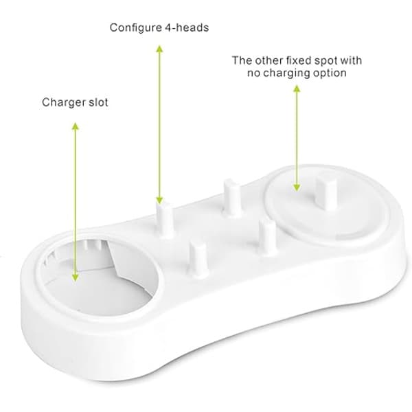 Elektrisk tandborste, resefodral i plast