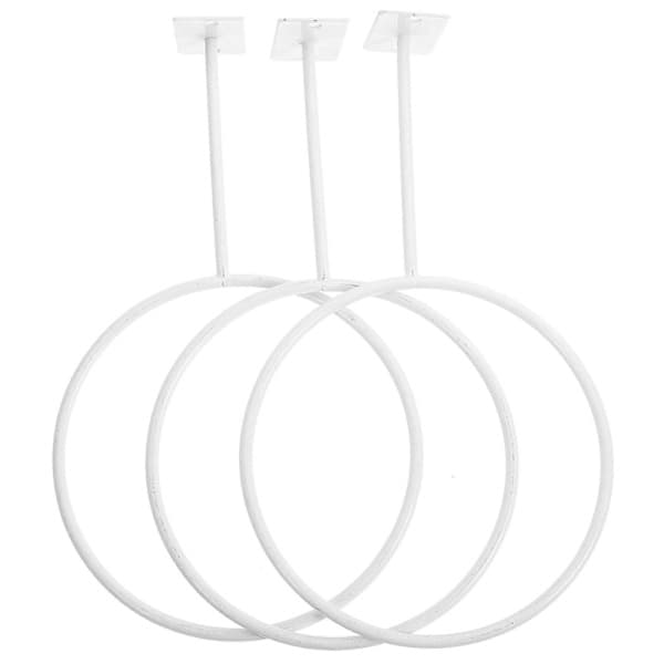 Basketboll Display Rack Väggmonterad Bollförvaring Enkel Design Sportutrustning 3st