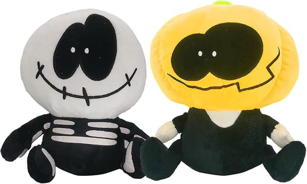 10 \" 2-pack Friday Spooky Month Skid and Pump Plyschleksak