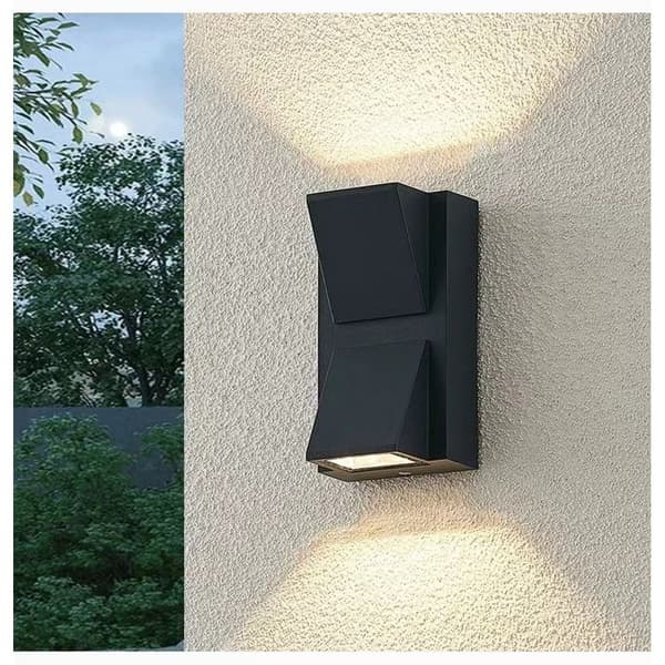 Vedenpitävä kaksipäinen LED-seinävalaisin ulkokäyttöön Y035