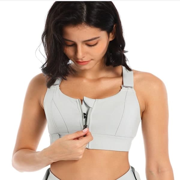 Sport-bh Push-Up Väst Brick red S