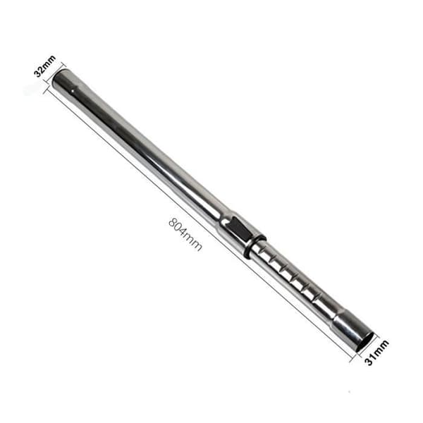 Dammsugarslang - CALDION - Universal 32mm - Teleskopstång - Vit