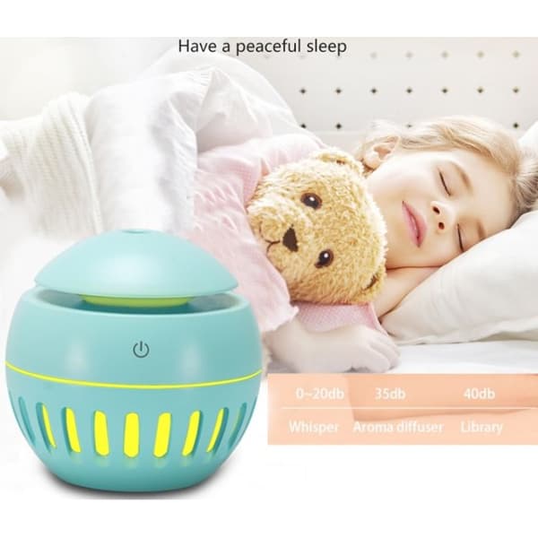 UFO Ny Hul USB Aroma Diffuser Luftfukter for Hjem eller Kontor - Småapparater - Sopp Eterisk Olje DiL306