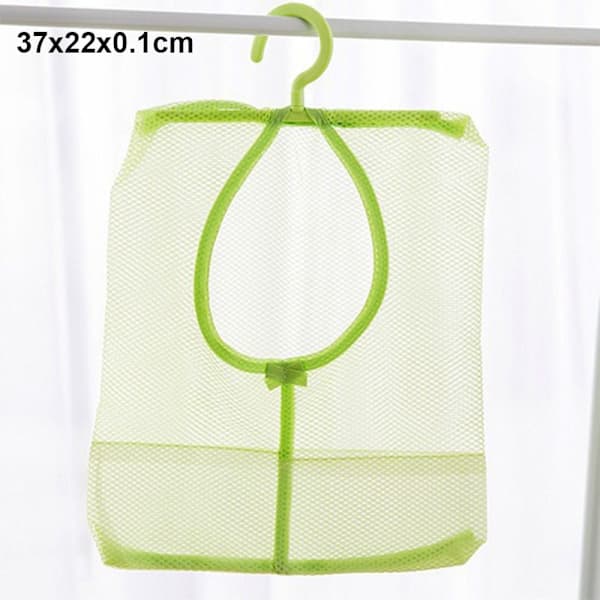 2 stk Oppbevaring Klesklype Nettinglomme Organizer Green