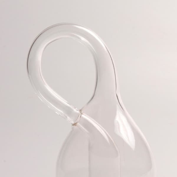Glasvase Klein Flaske Firedimensionel Rumflaske til Bryllupsgave_GET IT Gaver