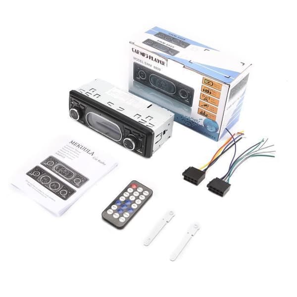 Bilstereo - Bluetooth Stereo - Dubbel-DIN - Handsfree - FM-radio