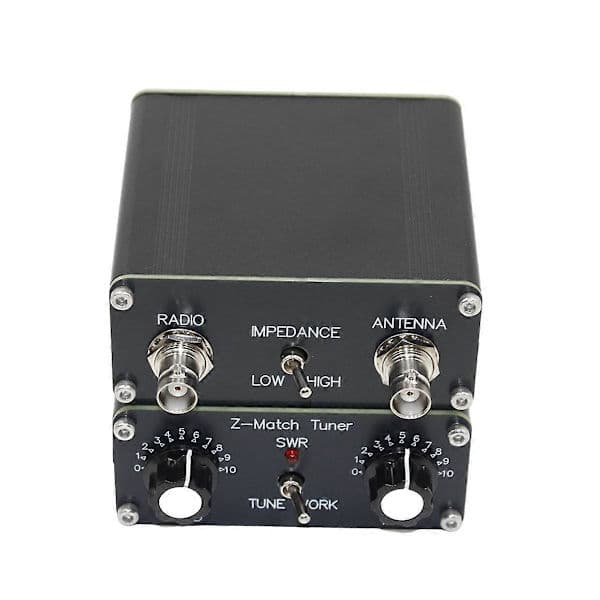 QRP Z-Match Manuell Antennejusterer 5W Justerer 3-28 MHz Antennejusterer HAM