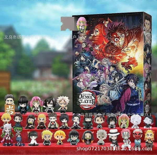 Ny Demon Slayer: Infinity Castle 2025 Julekalender Blind Box