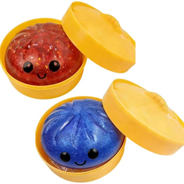 Kimalteleva Dumpling Squishy -lelu - Stressinlievitys Fidget Sensory Putty[ZHE] 2pcs-d
