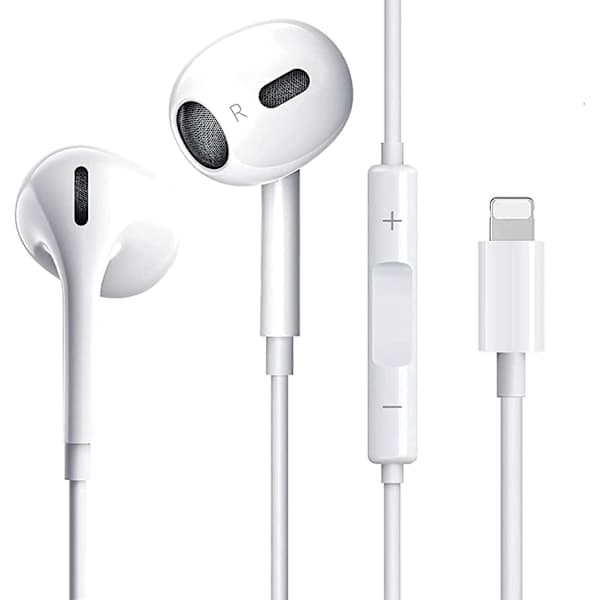 Hodetelefoner med kabel, kompatible med iPhone, kablede hodetelefoner, ørepropper