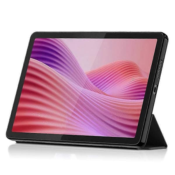 Etui for Lenovo Tab 10.1 (2025) PU-lær TPU Bakside Tri-fold Stativ Nettbrettbeskyttelse